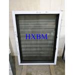 ISO9001 2.28pvb Aluminium Horizontal Sliding Windows 5mm Glass for sale