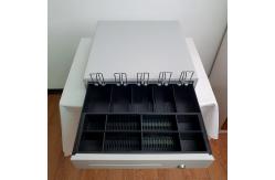 China Automatic 5 Billing 8 coin holders  Electronic Cash Box / Metal Cash Drawer supplier