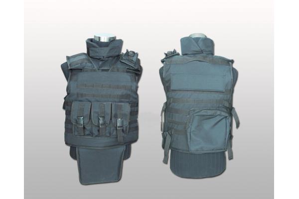 Tactical military Bulletproof jacket NIJIIIA with magazine pouch