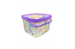 China 2L Square Plastic Tub Impact Resistance and Durable Design for Heavy Duty supplier