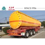 40000 Liters Fuel Tanker Trailer 3 Axles Gasoline Transporting for sale