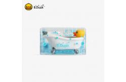 China Bathtub Shape PVC Plastic Toys Soap Dish OEM Non Phthalate Pvc Material supplier