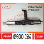 Genuine Common Rail Injector 095000-0562 for KOMATSU 6218-11-3101 6218-11-3102 for sale