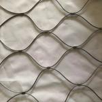 Factory Sale 304 Stainless Steel Wire Rope Mesh Woven Stainless Steel Rope Mesh For Zoo Mesh for sale