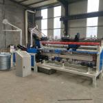 3m width PLC l double wire feeding full Automatic Chain Link Fence Machine for sale