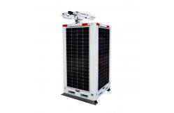 China Construction Site Solar Light Tower Mounted Cameras And LED Lights For USA supplier
