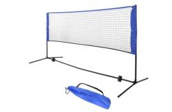 China Black Outdoor Sports Netting / Outdoor Badminton Net PE Nylon Material supplier