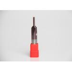 Metal Machining Carbide End Mill Bits , Corner Radius End Mill Cutter for sale