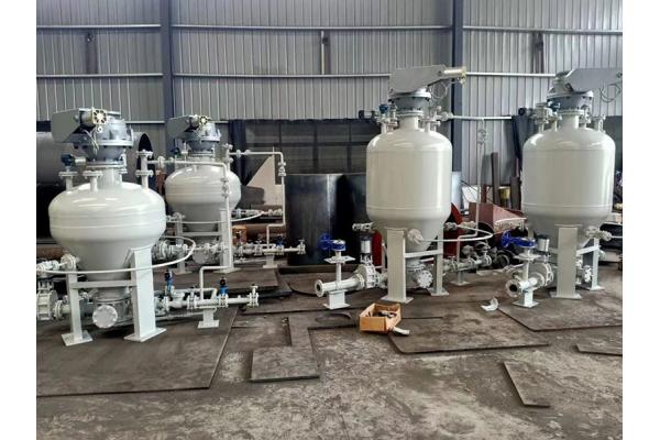 300t/H Dense Phase Pneumatic Powder Conveying System Pump For Cement Hopper