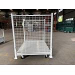 Heavy Duty Portable Stacking Racks 1000kg Load Capacity 2000mm Post Height 200mm Wheel Diameter for sale