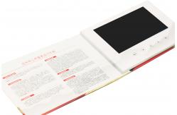 China 7 inch Video Name Cards LCD Brochure for Advertising supplier