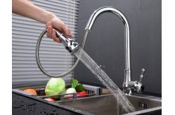 China 304 Stainless Steel Pull Out Sink Faucets supplier