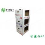 Customized Printing Cardboard Counter Display Boxes , Light Weight Cardboard Table Display Stands