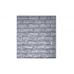 Self Adhesive 3D Foam Brick Decorative Foam Wall Sticker Roll For Living Room Decor for sale