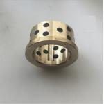 Gold Graphite Plugged Bushings , Phosphor Bronze Bearings CuSn6Zn6Pb3 Material for sale