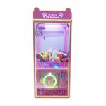 Dreamland amusement coin operated pink beautiful claw crane toys game machine for sale for sale