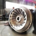 Polished Customized Hydro Turbine Francis Runner with Adjustable Blade