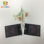 Heat Sealed Foil Packaging Bags Custom Printing One Side Clear Transparent Resealable