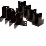 Sturdy Steel Workbench Corner Bracket Kit With Brass Material OEM for sale