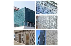 China Prefab Aluminium Curtain Wall Cladding Profile Tile Rgb Long Facade supplier