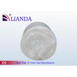 High Density Memory Foam Mattress Toppers White Rolled Packing