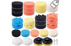 China 31Pcs 3 Inch Buffing Pads Set For Drill Adapter Car Auto Polisher supplier