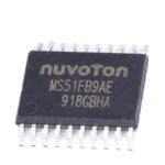 Nuvoton MS51FB9AE IC MCU 8BIT 16KB FLASH 20TSSOP electronic components 20-TSSOP 16K x 8 MS51FB9AE for sale