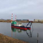 100cbm Model Powerful Dredger Equipment Self Propelled