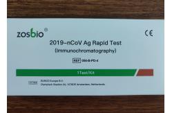 China 2019-NCoV Saliva / Sputum Ag Rapid Test Kit Usage Manual Rubber Sheet supplier