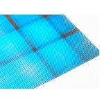 Architectural Decorative Glass Laminated Metal Mesh For Wall Partitioning