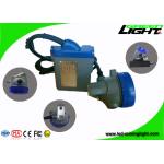 Electric Coal Miner Cap Lights 15000 Lux 6.6Ah LED Li - Ion Battery Pack Night Lights for sale