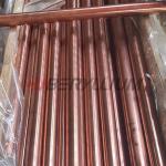High Hardness Chromium Zirconium Copper Round Bars For Welding Wheels for sale