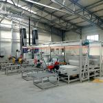 Triple Head Pressed EPAL Wood Pallet Block Maker Machine