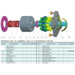 Rexroth Hydraulic Piston Pumps A11VLO190LRDU2/11R-NZD12K02P-S for Concrete Mixer