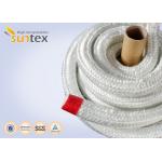 Heat Insulation 550C Fiberglass Rope Gasket For Industrial Furnace Fireplaces for sale