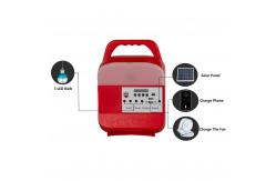 China Home Portable Solar Light Kit Led Lighting System With Bluetooth supplier