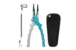 China Spiral Style Tool Tether Lanyards Pliers Safety Steel Ropes Holder 15cm Long supplier