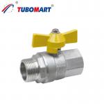 Manual Hpb58-3A Brass Gas Valve 1/2 Gas Ball Valve For Residential Installations for sale