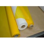 White 77T Silk Screen Printing Mesh 100% Polyester Acid Resistance for sale