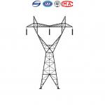 Hot Dip Galvanised Q235 Electric Power Tower For Overhead Line for sale