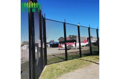 China Easily Assembled 358 Mesh Fencing High Quality Anti Climbing Security With Spikes supplier