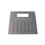 24 keys dynamic customized  led 304 stainless steel keypad waterproof for sale