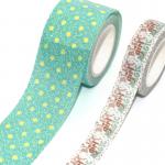 Custom Printed Glitter Washi Tape Waterproof Washi Paper Tape
