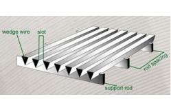 China SS Metal Johnson Wedge Wire Screen Vee Wire Screen Flat Panel High Strengh supplier