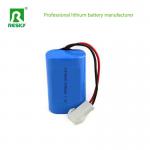 16W Li-ion Battery Pack 18650 7.4V 2s1p 2200mAh Rechargeable Lithium Batteries for sale