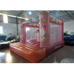 Custom Made Inflatable Small bouncer Pink inflatable rabbit Jump house on sale