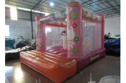 China Custom Made Inflatable Small bouncer Pink inflatable rabbit Jump house on sale supplier
