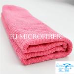Microfiber Cleaning Cloth Towel Weft Knitted Cloth For Kitchen Red Color 16 Washing Tools for sale