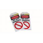 Custom Design Plastic Safety Tag for High Performance Applications for sale