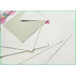 230GSM Uncoated Duplex Board , Grey Back Duplex Board 300-620um Paper Board Caliper for sale